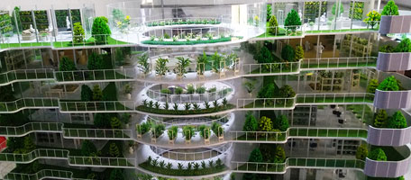 智慧农业垂直农场沙盘