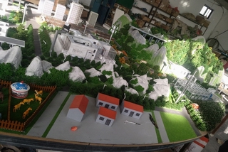 新疆智慧微缩应用场景模型